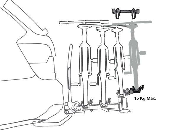 Tow Bar Bike Rack ~ JustClick+1 – Alpine Auto Centre Wanaka